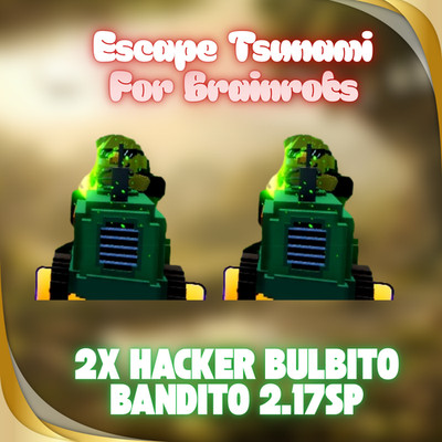    BULBITO BANDITO    Escape Tsunami For Brainrots (ETFB )  RARE ITEM   