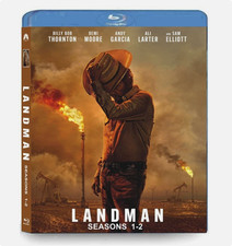 Landman season 1-2 : BD 3-Disc All Region New Box Set English Audio