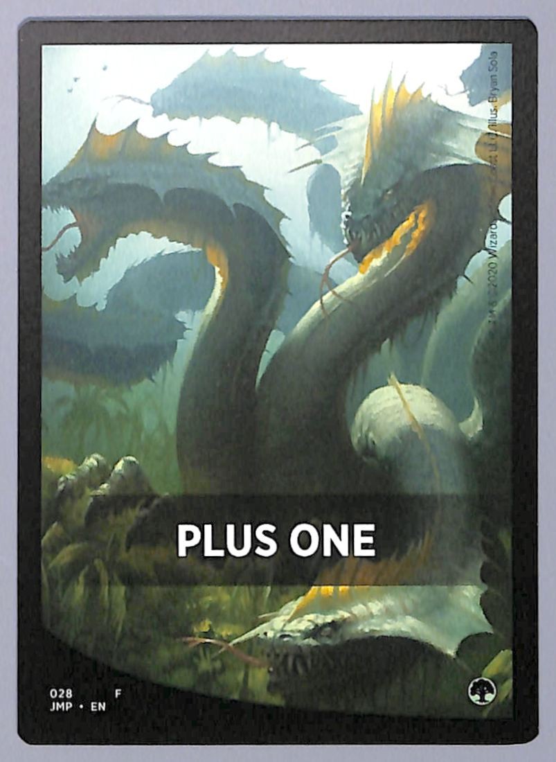 Plus One - Theme Card - 28 - Jumpstart (JMP) MTG