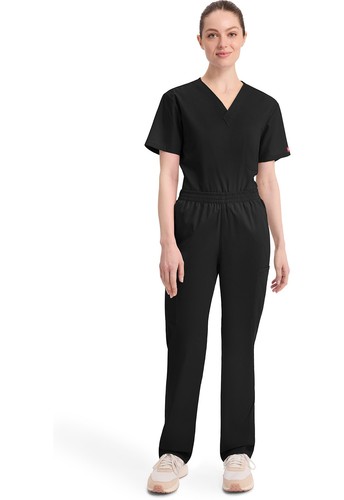 Dickies Scrubs Natural Rise Tapered Leg Petite Pant 86106P BLWZ Black Free Ship - Bild 5 von 6