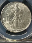 1945 MS63 Walking Liberty Half Dollar, PCGS 56199477