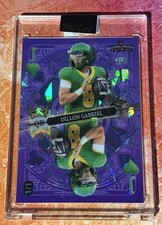 DILLON GABRIEL 2024 WILD CARD 5 CARD DRAW STACKED DECK JACKS WILD 1/1
