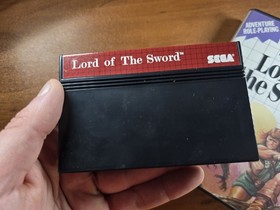 Lord of the Sword (Sega Master System, 1988) CIB Complete in Box Rare