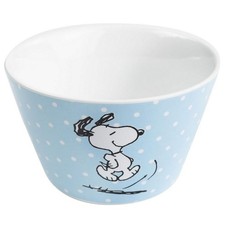 United Peanuts Cereal Bowl, Snoopy (Blue)