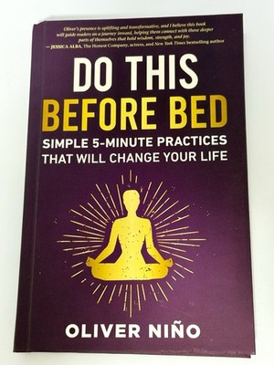 Do This Before Bed Book by OLIVER NIÑO (SINGLE OR MULTIPLE)
