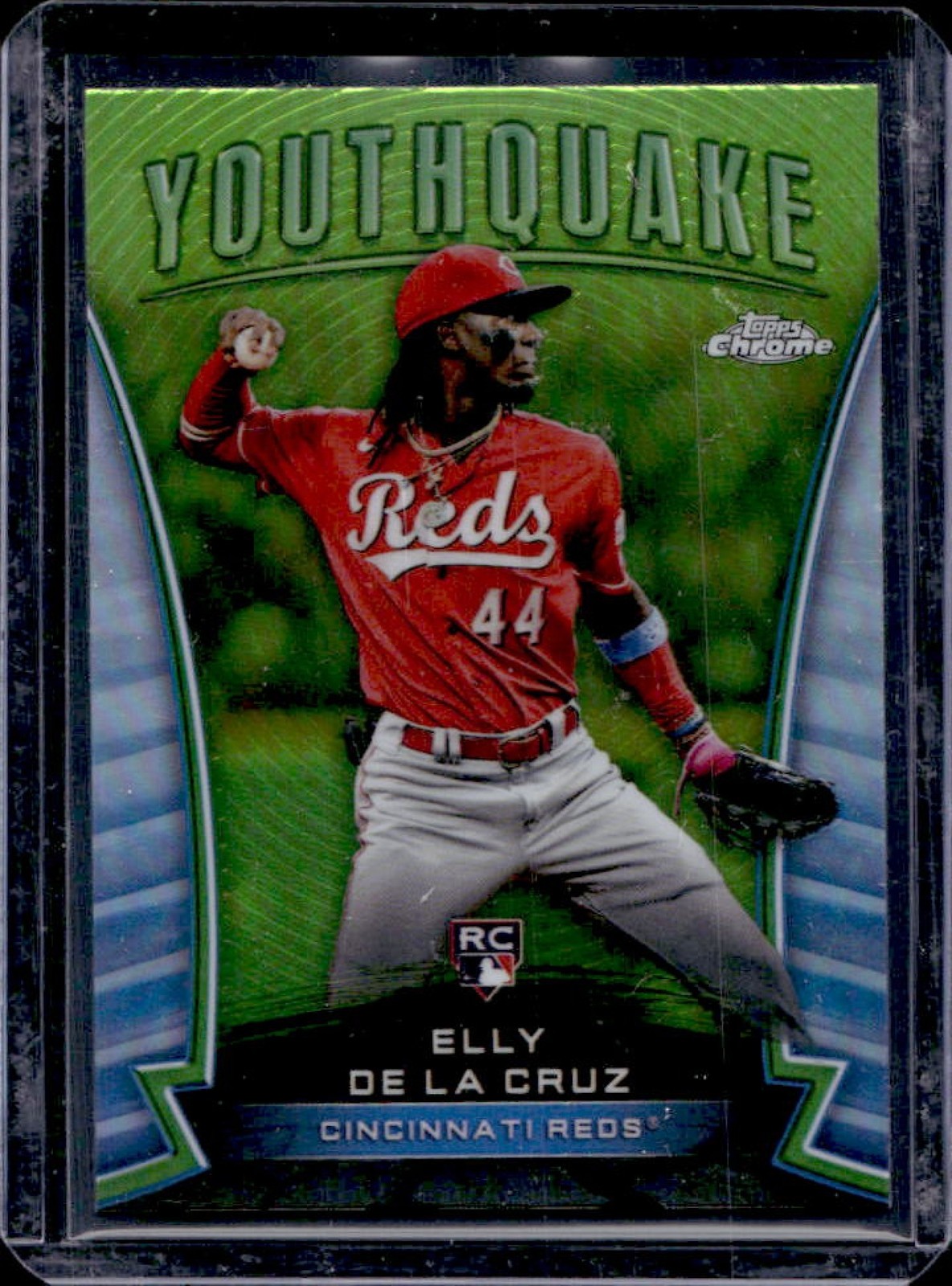 2024 Topps Chrome Elly De La Cruz Youthquake RC Rookie #YQ-1 Reds