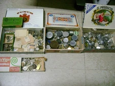 LOT VINTAGE  WATCH PARTS 3 BOX