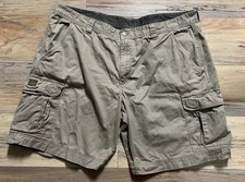 NICE Big Tall-Men's Size 44-Green-Redhead-Cargo Shorts-100 Cotton