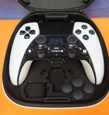 Sony CFI-ZCP1 PlayStation DualSense Edge Wireless Controller White W/Case