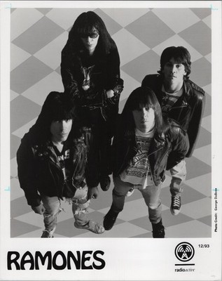 The Ramones 1993 Radioactive Promo Photo by George DuBose Punk Rock Music