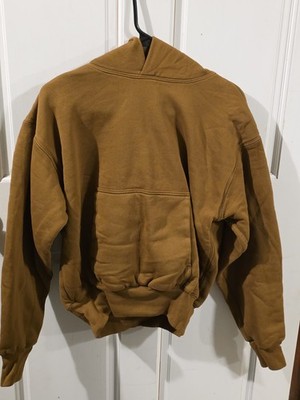 Yeezy Gap YZY Brown Hoodie Men Kanye West Streetwear, Size XS