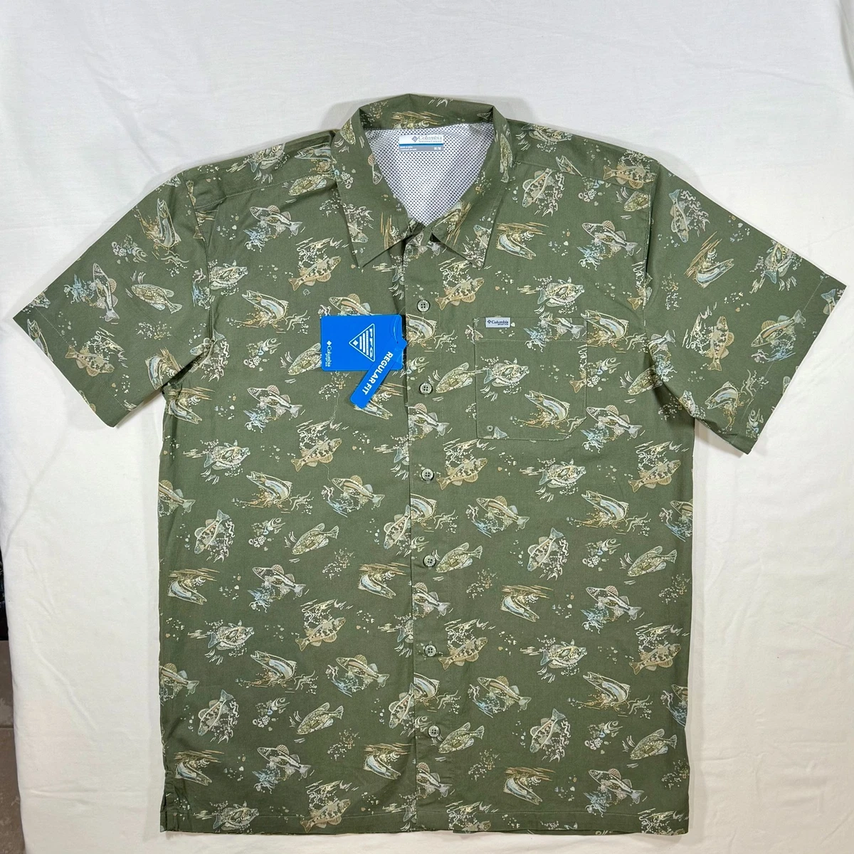 Chemise de pêche à manches courtes PFG Bahama II UPF 30 pour homme