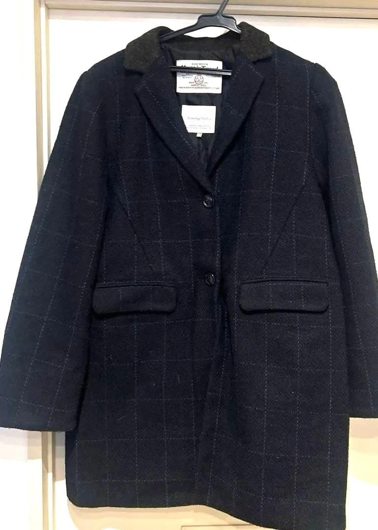 Vintage Harris Tweed Coat In Women's Coats & Jackets for sale | eBay