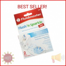 Fluidmaster 8102P8 Flush 'n Sparkle Automatic Toilet Bowl Cleaning System Refill