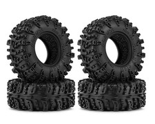 Injora Axial SCX30 0.7" Swamp Claw Micro Rock Crawler Tires 4 36mm OD (T7019)