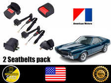 For All Amc 2 Car Seat Belts Front Seats High Quality Breathable