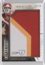 2014 Panini Immaculate Numbers 23/50 Aaron Murray #IM-AM 0c3