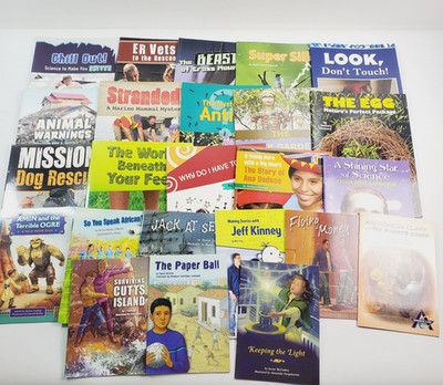 Lot of 24 Fountas & Pinnell LLI Gold System Level P Grade 4 Leveled Readers