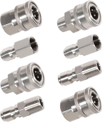 #ad 3 8 Inch Pressure Washer Quick Connect Fittings Set for NPT Threads $33.35