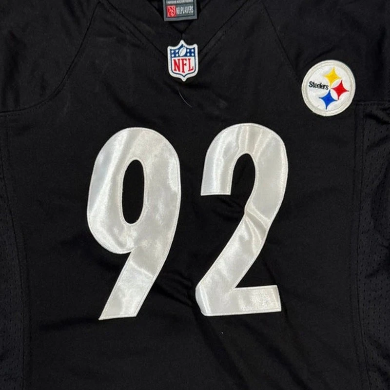 Camiseta Nike para mujer James Harrison #92 Pittsburgh Steelers NFL talla XL Foto 3 de 4