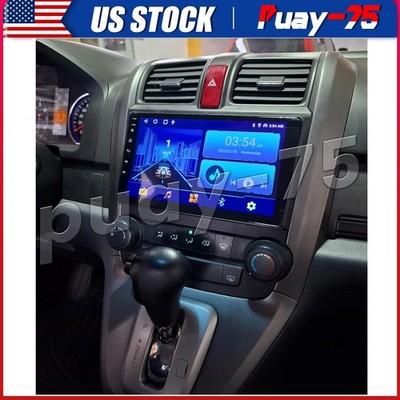 9'' For 2007-2011 Honda CRV Fit For Carplay Android 13 Car Stereo Radio GPS NAVI