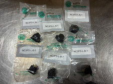 Neutrik NC3FD-L-B-1 3 Pin Female XLR Panel Chassis Mount, Gold Contacts LOT OF 6