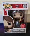 NEW Cactus Jack Mick Foley Funko Pop! WWE Wrestling Figure #105 Gamestop NIB