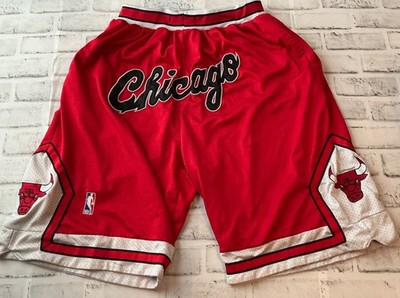 Just Don Chicago Bulls 1997-98 Retro Basketball Shorts Size XXL | eBay