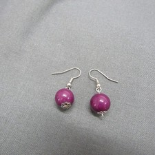 Purple Earrings For Womens Teens Girls Gift Party Business Casual Her