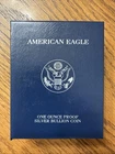2005 American Eagle Silver Proof Dollar BOX CASE Certificate of Authenticity