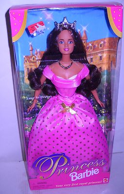2170 NRFB Mattel Princess Barbie Brunette Fashion Doll | eBay