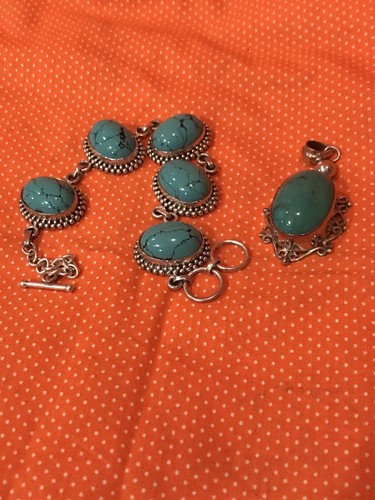 925 Taxco Mexican silver set