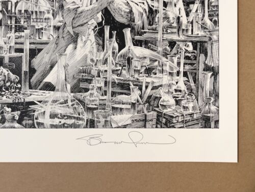 BERNIE WRIGHTSON SIGNED Edition I Shall Be With You On Your Wedding Night Poster - Bild 4 von 12