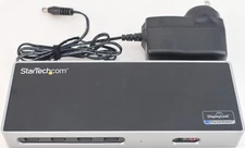 StarTech DK30A2DH Dual 4K Universal Docking Station USB Type C with AC Adapter