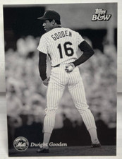Dwight Gooden 2023 Topps Black & White #63 SP - NEW YORK METS