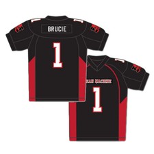 Movie Mean Machine Turturro 1 Brucie Jersey Sewn Longest Yard Black Custom S-6XL