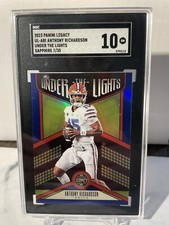 2023 SGC 10 LEGACY Anthony Richardson UNDER THE LIGHTS  /35 GATORS Colts RC