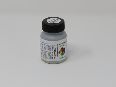 Tru-Color Paint 348 Weathered Gray Wood Color Airbrush Model Railroad 1 oz