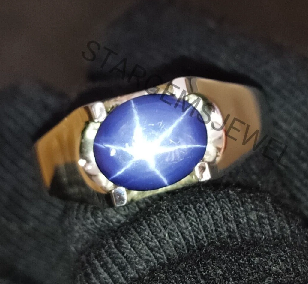 Blue store star ring