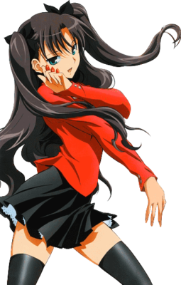 Rin Tohsaka Fate Stay/Night 08 Weatherproof Anime Sticker 6