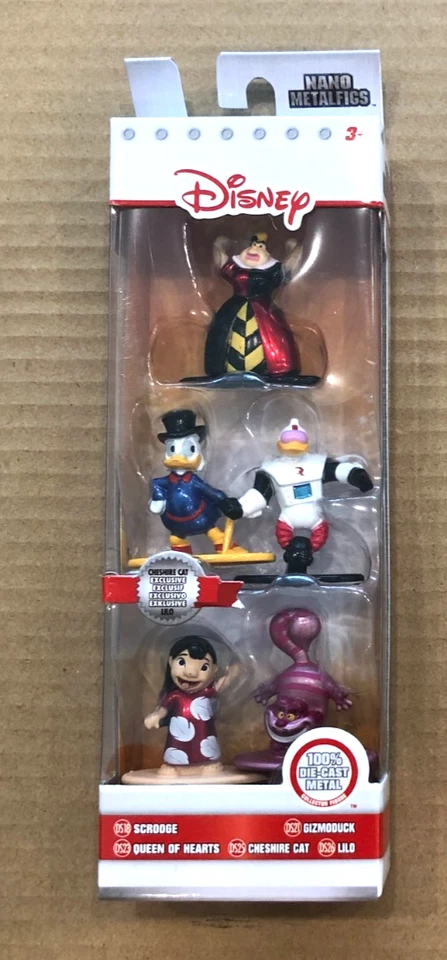 🔥Figuras de metal Jada Nano Disney Nickelodeon - Dos paquetes de 5 Scrooge Bob Esponja Stimpy🔥 Foto 2 de 4