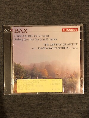 Bax : Piano Quintet in G minor / String Quartet No.2 in E minor CD (1999)