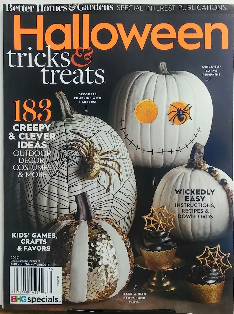 Better Homes & Gardens Halloween Tricks & Treats: The Editors of