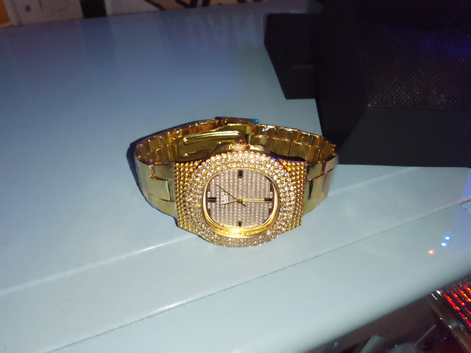mens gold watch eBay
