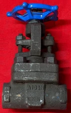 VELAN 1/2" GATE VALVE S03-2054B-02NB CLASS 800 1975 PSIG @ 100°F SEAT HF MOD A