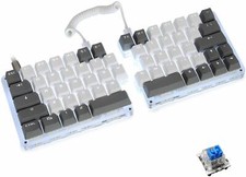 62 Keys Split Mechanical Ergonomic Keyboard W...