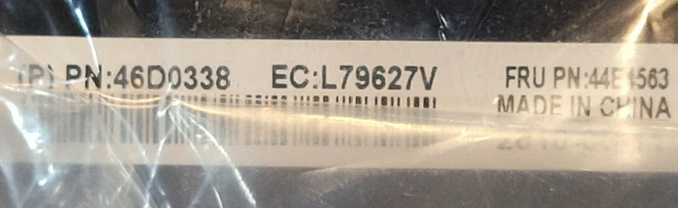 IBM FAN 120mm PN: 44E4563 XSERIES X3850 X3950 8-PIN - Image 3 of 4