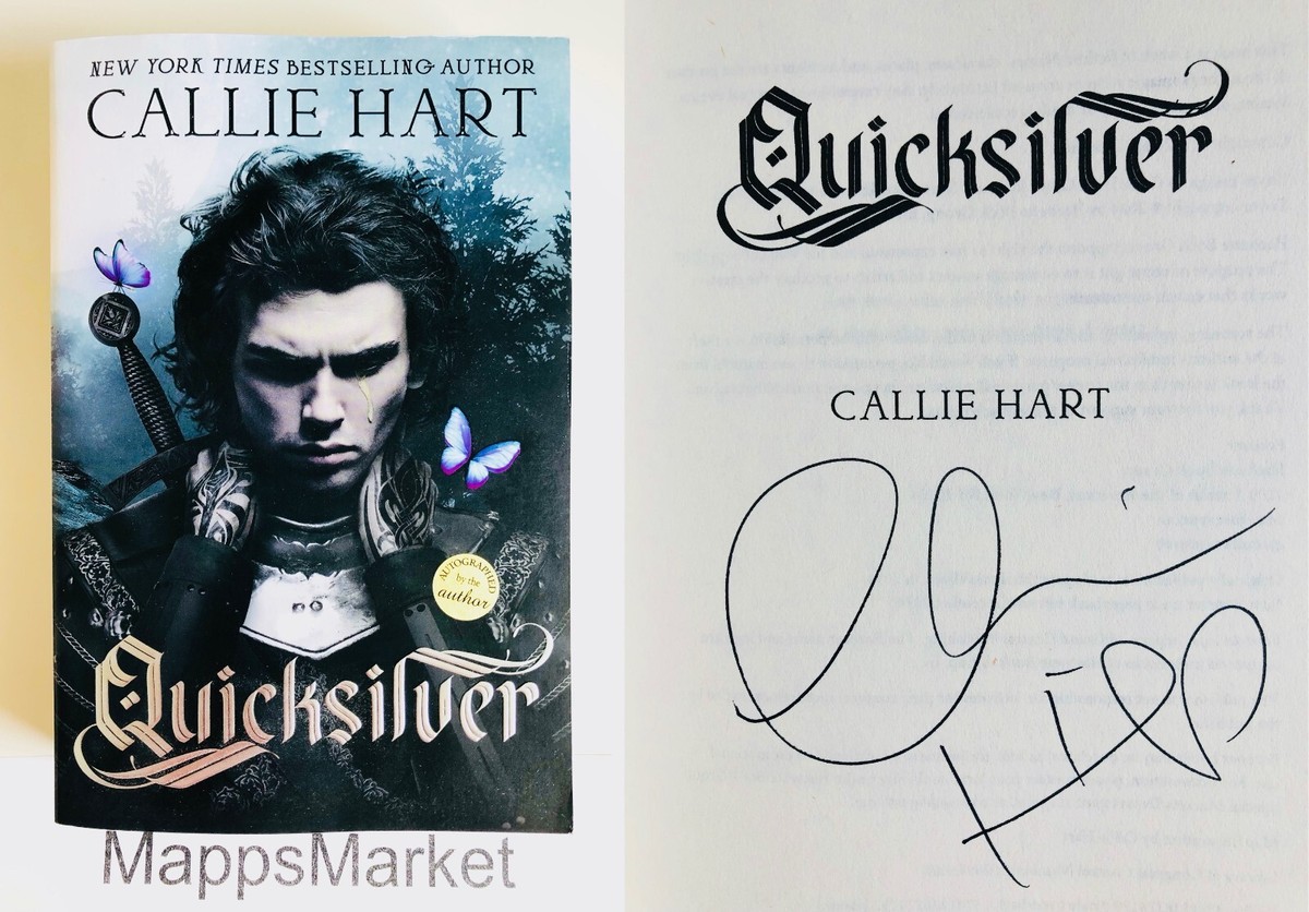SIGNED Quicksilver (Fae & Alchemy #1) by Callie Hart (2024, Trade