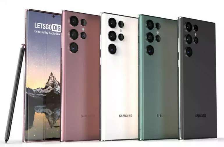 Samsung Galaxy S22 Ultra 5G S9080 12/256GB Snapdragon8Gen1 108MP USA Freeship