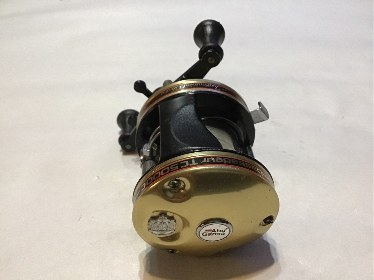 AMBASSADEUR Gold Tournament Choice TC5000C Bait Casting Reel AMBASSADEUR Gold Tournament Choice TC5000C Bait Casting Reel